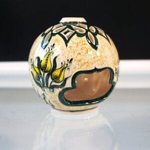 Cini Iznik Pottery Tea Light Votive Holder Candle Holder Chini Çini Iznik Aras